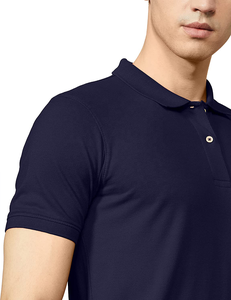 Sumer Collection Hommes 100% PK Coton à manches courtes pour Polo T Shirt Golf Sports Slim-Fit Design avec logo et étiquettes personnalisables - Product Image 6