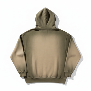 OEM Custom Acid Wash Hoodie Oversized Heavyweight Vintage Distressed 100% Cotton Fleece Streetwear Pullover Hoodie Men - Product Image 4