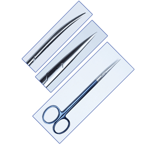 Tijeras Quirúrgicas Metzenbaum Manuales Delgadas, Súper Cizallantes, de Acero Inoxidable con Puntas Delicadas para Disección de Tejidos - Product Image 3