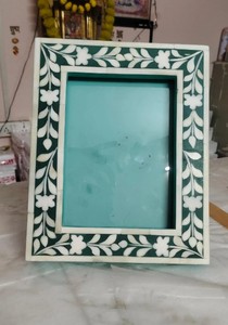 Bone Inlay Photo <b>Frame</b> Handmade Marble Wood Inlay Picture <b>Frame</b> Decorative Home Decor Gift Item <b>for</b> Photos - Product Image 4