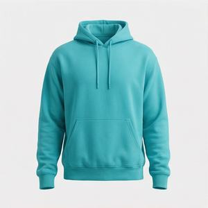 Custom Logo French Terry <b>Oversized</b> <b>Hoodie</b> Men Thick Heavy 500GSM Sweatshirt Drop Shoulder Winter Embroidered Customized Color - Product Image 1