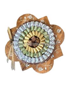 Bandeja de Nácar Estilo Árabe Mubarak, Porta Chocolates, Dulces y Golosinas Premium para Celebraciones del Eid y Ramadán - Product Image 6