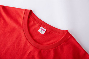 T-shirt imprimé promotionnel en gros personnalisé 100% coton à manches courtes décontracté tricoté unisexe pour adultes vierge support OEM ODM 220 - Product Image 2