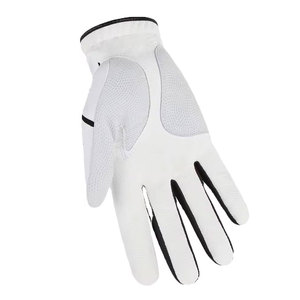 Guante de Golf de Cuero Genuino, Transpirable, Antideslizante, con Cierre de Tirar, Grabado en Relieve, Unisex, Deportivo - Product Image 5