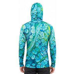 Camiseta de Pesca Ligera de Manga Larga para Hombre 2027 con Capucha y Cubre Rostro, Impresión Personalizada, Secado Rápido, Ropa de Pesca Transpirable - Product Image 3