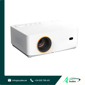 Proyector Eléctrico con Enfoque Automático Sudex L470W 1080P Compatible con WiFi Inteligente, Bluetooth, Proyector de Cine <span class=keywords><strong>en</strong></span> Casa Portátil, LED Inalámbrico - Product Image 1