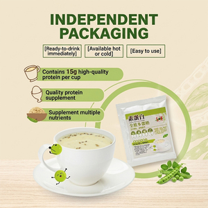 Natural Multi-Grain <b>Protein</b> Shake | Non-Dairy Nutritious Meal Replacement | High Fiber & Vegan Friendly - Product Image 4