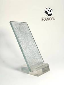 Vidrio Laminado Transparente con Patrón Cruzado para Aplicaciones Industriales y Residenciales en Escaleras, Decoración de Muros Cortina |   4 Años - Product Image 5