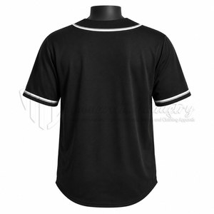 Classic Blank Baseball Jersey Custom <b>Button</b> Up Team Uniform Premium Polyester Athletic Baseball <b>Shirt</b> OEM ODM Wholesale - Product Image 2