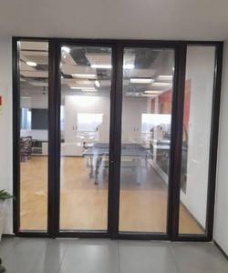 Puerta Cortafuego Esmaltada de la Mejor Calidad con Vidrio Resistente al Fuego para Hoteles, Hospitales, Oficinas y Entradas de Edificios Comerciales, Disponible para la Venta - Product Image 3