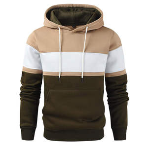 Vente en gros de sweats à capuche pour hommes 100% coton, fabricant sur mesure, mode, haute qualité, molleton uni teint, séchage rapide, respirant, hiver - Product Image 6