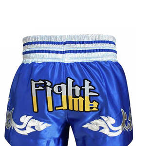 Shorts de boxe Muay Thai pour hommes, légers, respirants, à séchage rapide, 100% polyester, personnalisés de qualité supérieure - Entraînement d'arts martiaux, athlétisme - Product Image 2