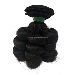 Extensions de cheveux Remy naturels indonésiens à double trame alignés sur les cuticules, 100% - Product Image 5