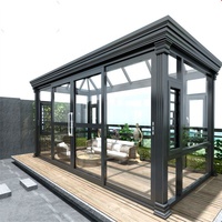 Serres de jardin de style varié, serres en alliage, grandes volières, serres en verre de haute qualité, mini-maisons, conservateurs d'intérieur pour salle de bain