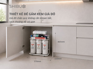 Sistema de Filtro de Agua por Ósmosis Inversa KANGAROO Hydrogen, Bajo Fregadero, 8 Etapas, 100 GPD, Plástico, Ecológico, para el Hogar, Hanoi - Product Image 5