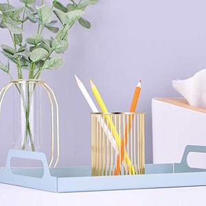 ชุดอุปกรณ์สำนักงานเคลือบทองด้วยมือ ดีไซน์เรียบหรู วัสดุโลหะ - Product Image 3