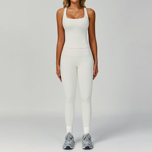 Dos Conjuntos de Yoga de 4 Piezas Más Vendidos para Mujer Conjuntos de Yoga de Alta Calidad para Entrenamiento de Running y Fitness Femenino - Product Image 2