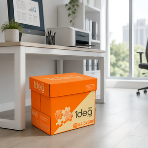 กระดาษถ่ายเอกสาร IDEA คุณภาพสูง สีขาว ขนาด A4 น้ำหนัก 80 แกรม และ 70 แกรม ผลิตในประเทศไทยเพื่อตอบโจทย์ความต้องการของคุณ - Product Image 4
