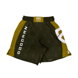 Shorts de boxe thaï, de MMA et de kick-boxing personnalisés avec impression par sublimation et technique de lavage pour l'entraînement de combat, shorts OEM - Product Image 1