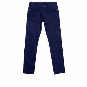 Jean respirant de dernière génération, de qualité supérieure, coupe slim, style streetwear pour homme. - Product Image 2