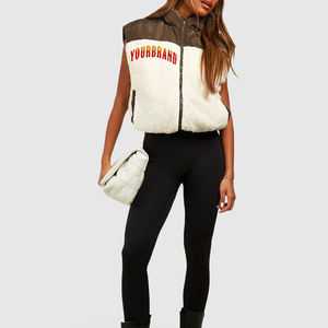 Vestes matelassées d'hiver pour femmes, personnalisées, imperméables, nouvelle tendance, broderie imprimée, manteau chaud à bulles, coupe classique, vente chaude - Product Image 1