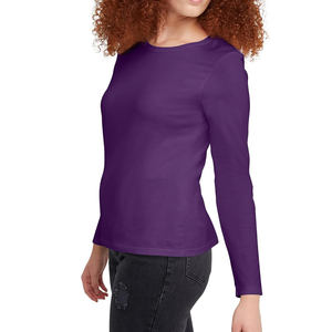 Camisetas de Manga Larga para Mujer al por Mayor, de Alta Calidad, 2026, Ajustadas, Nuevo Diseño, Cómodas - Product Image 6