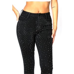 Ladies Slim Fit Stretch Denim Pants Plus Size Jeans Branded Woven Dark Colored Ripped Women's Breathable Girlfriend Jeans Pants - Product Image 6