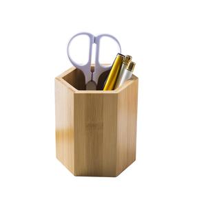Organizador de Escritorio de Madera Ecológico para Oficina, Portalápices de Bajo MOQ, Diseño Personalizado - Product Image 3