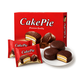 Big Sale Delicious Top Notch Quality Factory In Vietnam Hot Sale <b>Chocolate</b> Pie Packed 12 packs in Box - Product Image 4