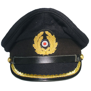 Casquette britannique de sous-lieutenant Prince de Galles avec plumes, sangle réglable, logo brodé personnalisable, unisexe, style professionnel - Product Image 6