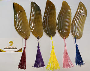 Buffalo Horn <b>Comb</b> Traditional Natural Material Hair Styling Accessory with Smooth Finish Vietnam - Product Image 1