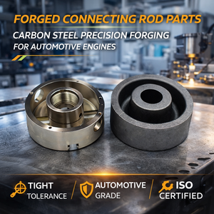 Piezas de Biela Forjadas de Acero al Carbono, Forja de Precisión, Estándar ASTM con Tratamiento de Superficie para Motores Automotrices - Product Image 3