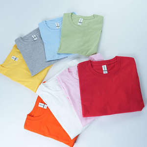 T-shirt uni pour homme, 220g, 100% Coton tricoté, écologique, anti-boulochage, coupe classique, effet délavé, avec logo personnalisé, style Workwear - Product Image 2