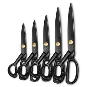 Ciseaux de tailleur de qualité professionnelle, taille: 7, 8, 9, 10, 11, 12 "en acier inoxydable, multi-fonctionnels, nouveauté - Product Image 5