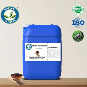 Aceite Esencial de Pimienta Negra a Granel, Puro, Destilado al Vapor, Piper Nigrum, OEM y Marca Privada, India - Product Image 4