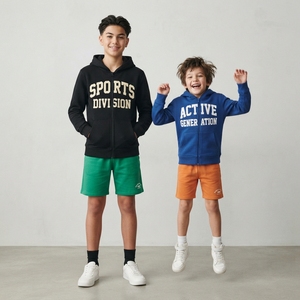 Sweat à capuche zippé en polaire chaud pour enfants garçons et filles, veste à capuche zippée intégrale en polaire douce pour enfants - Product Image 4