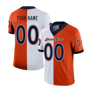 เสื้อฟุตบอลอเมริกันขายส่ง คุณภาพพรีเมียม โพลีเอสเตอร์ 100% พิมพ์ลายแบบซับลิเมชั่น ชุดทีมสั่งทำได้ ไซส์พลัส - Product Image 1