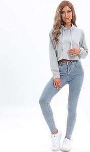 Sweat à capuche court OEM ODM pour homme en coton premium, fabricant sur mesure, vente en gros, vêtements de mode vierges - Product Image 4