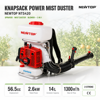 Pulvérisateur à dos haute performance 56,5 cm³ 2,6 kW, best-seller pour le contrôle des parasites et des maladies des vergers agricoles