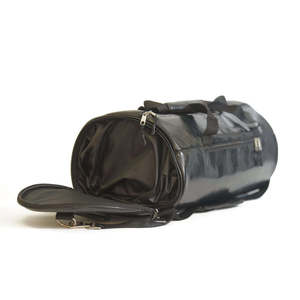 Sac de voyage en cuir imperméable de haute qualité avec compartiment à chaussures, grande capacité, sac de sport pour hommes et femmes - Product Image 4