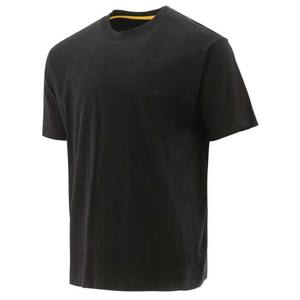 Camiseta Deportiva de Manga Corta para Hombre, 180 GSM, Poliéster/Algodón, Lisa, para Gimnasio, con Logotipo Personalizado, Corte Regular, Tejido de Punto - Product Image 3
