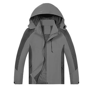 Chaqueta impermeable ligera hecha a medida rompevientos Abrigo con capucha para exteriores - Product Image 1