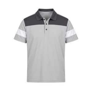 Polo deportivo al por mayor de 220 GSM, tejido de algodón y poliéster para marcas de ropa deportiva y programas de uniformes de equipo. - Product Image 4