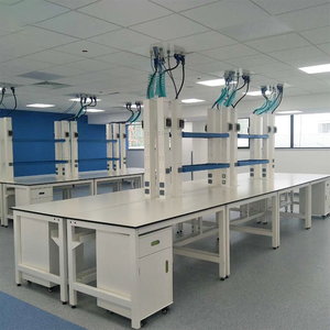 Table de laboratoire de <span class=keywords><strong>biologie</strong></span> en acier de style H personnalisée, tables de laboratoire pharmaceutiques, mobilier de laboratoire scientifique - Product Image 5