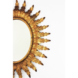 High Standard Quality Oval Metal <b>Wall</b> Mirror With <b>Leaf</b> Pattern Handmade Traditional <b>Decorative</b> Frame - Product Image 4