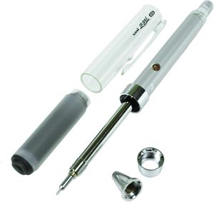 Lápiz Mecánico Mitsubishi Uni Alpha Gel Kuru Toga M5-858GG 0.5mm, Agarre Suave, Rotación Automática del Grafito, Cuerpo Metálico, Japón - Product Image 3