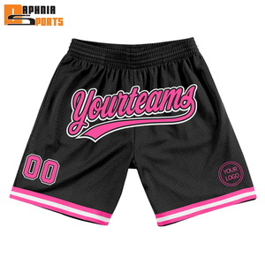 Shorts de basket en mesh de haute qualité en gros, shorts de sport unis vierges, fabricant de shorts en mesh personnalisés pour hommes - Product Image 1