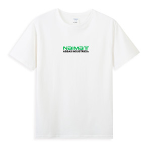 เสื้อยืดลายกราฟิกผู้ชาย ผ้าฝ้าย พิมพ์ลาย สวมใส่สบายๆ ทุกวัน เรียบง่าย สั่งทำได้ สไตล์มินิมอล เสื้อฤดูร้อน - Product Image 1