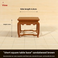 Soporte para Macetas de Plástico Hueco Antideslizante de Estilo Chino Retro, Modelo 1, para Decoración de Escritorio