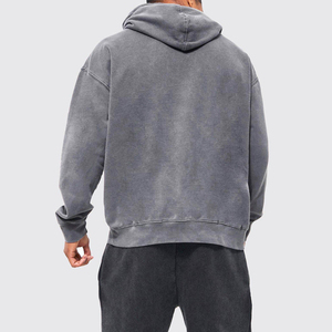 Nueva Sudadera con Capucha Personalizada de Moda, Corte Regular, Lisa, Sin Forro, para Hombre, Estilo Urbano, con Logotipo Personalizado, Exportador de Fábrica en Pakistán - Product Image 2